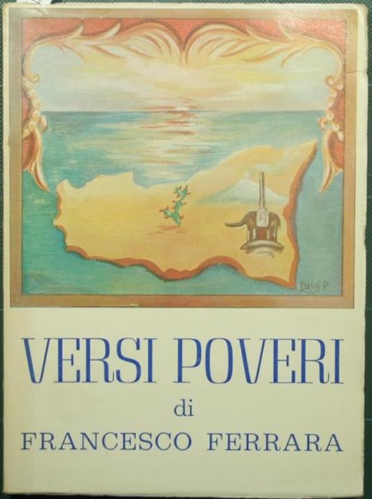 Versi poveri - Francesco Ferrara - copertina