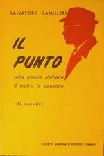 Il punto sulla poesia siciliana il teatro la canzone
