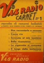 Vis Radio Carnet n.1. Raccolta di canzone ballabili