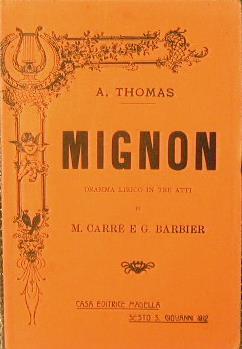 Mignon - A. Thomas - copertina