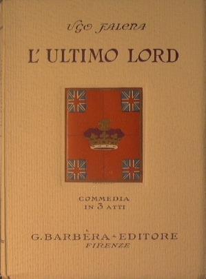 L' ultimo Lord - Ugo Falena - copertina