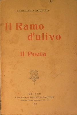 Il ramo d'ulivo - Il poeta - Gerolamo Rovetta - copertina