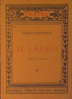Il ladro (commedia in tre atti) - Harry Bernstein - copertina