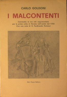 I malcontenti - Carlo Goldoni - copertina