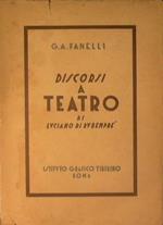 Discorsi a teatro di Luciano di Rubempré