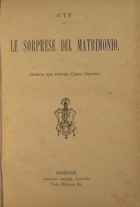 Le sorprese del matrimonio - Gyp - copertina