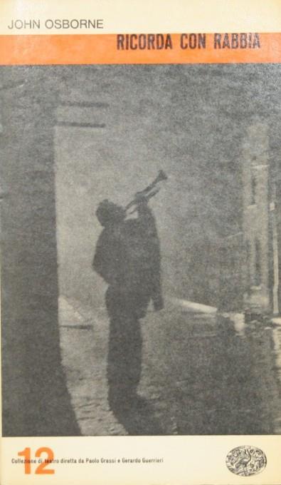Ricorda con rabbia - John Osborne - copertina