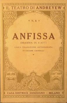 Anfissa - Leonid Andreev - copertina