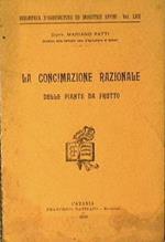 La concimazione razionale delle piante da frutto