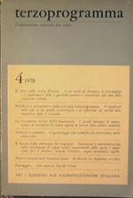 Il 1870 nella storia d'Italia. Problemi e prospettive della Teologia Contemporanea. La riscoperta critica dell'Umanesimo. Scrittori e Malattia. Il futuro nella chirurgia dei trapianti Nuovo Cinema nell'America Latina. Paesaggio