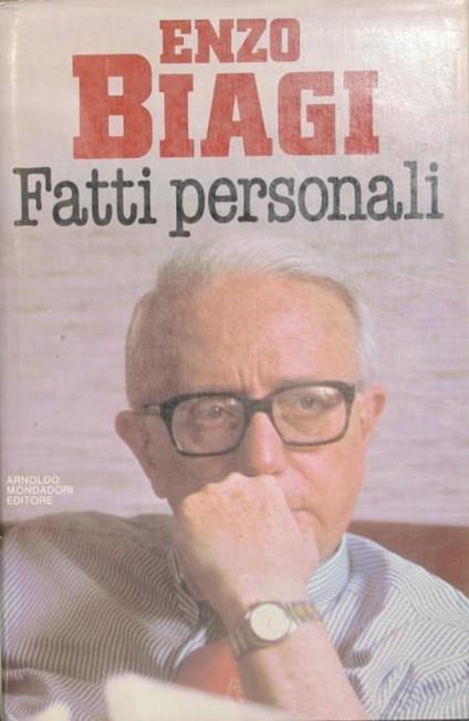 Fatti personali - Enzo Biagi - copertina