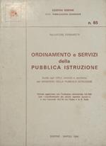 Ordinamento e servizi della pubblica istruzione
