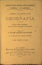Corso elementare di geografia. I paesi extra europei. Volume IV