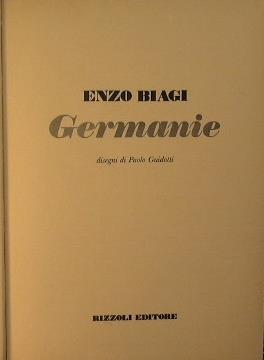 Germanie - Enzo Biagi - copertina