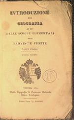 Introduzione alla geografia. Ad uso delle scuole elementari nelle provincie venete