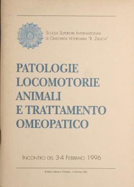 Patologie locomotorie animali e trattamento omeopatico - copertina