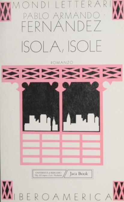 Isola, isole. Romanzo - copertina