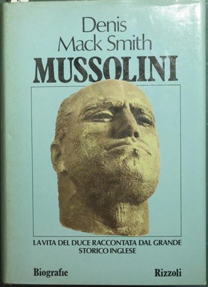 Mussolini - Denis Mack Smith - copertina