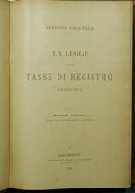 La Legge sulle tasse di registro. Annotata