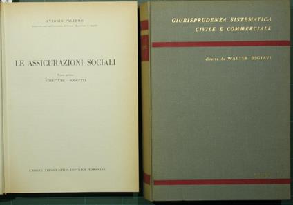 Le assicurazioni sociali. Vol. I: Strutture. Soggetti Vol. II: Oggetto. Sanzioni. Procedimenti - Antonio Palermo - copertina