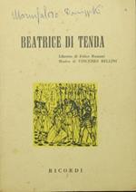 Beatrice di Tenda. Tragedia lirica in due atti. Libretto di Felice Romani