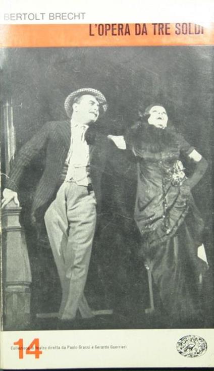 L' opera da tre soldi - Bertolt Brecht - copertina