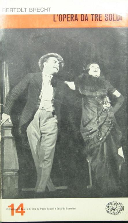 L' opera da tre soldi - Bertolt Brecht - copertina