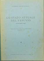 stato attuale del Vesuvio. 30 agosto 1950 Lo