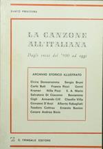 canzone all'italiana. Dagli inizi del '900 ad oggi La