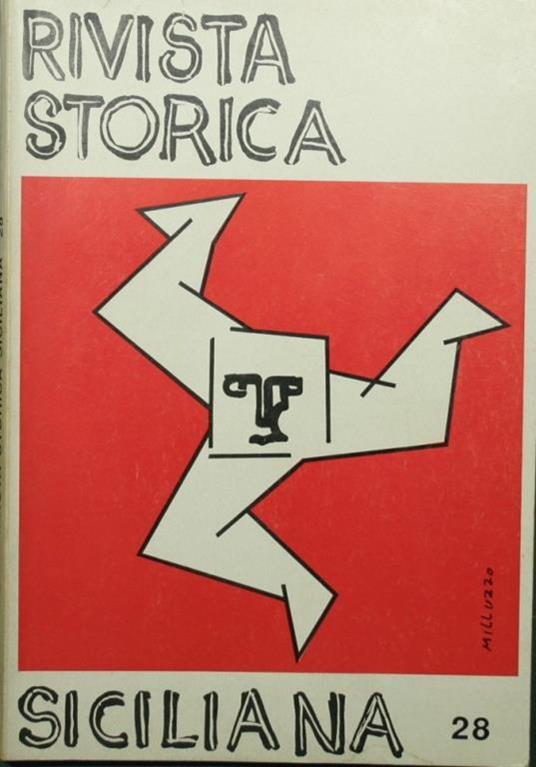 Rivista storica siciliana. Aprile 1991 - copertina