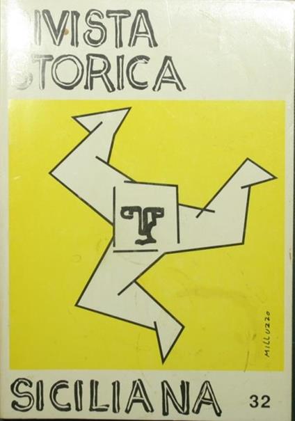 Rivista storica siciliana. Aprile 1993 - copertina