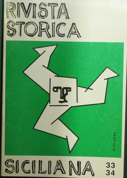 Rivista storica siciliana. Dicembre 1993 - copertina