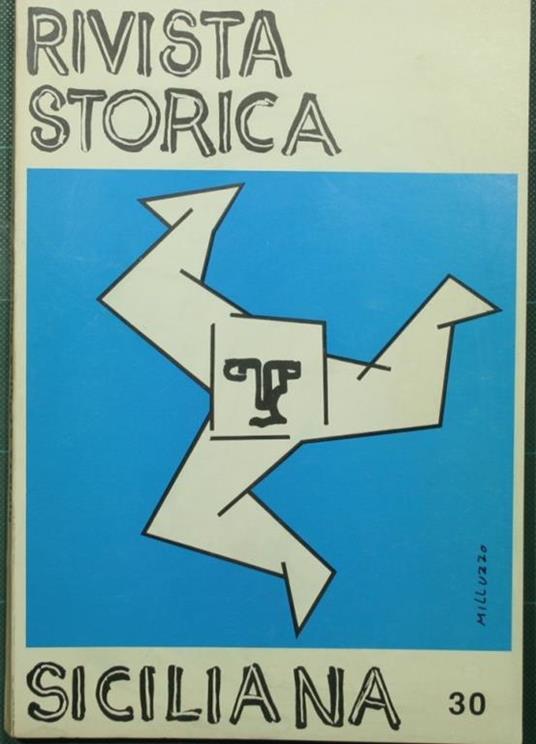 Rivista storica siciliana. Maggio 1992 - copertina