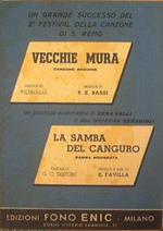 Spartito Vecchie Mura ( canzone beguine ) - La sanmba del canguro ( samba moderata )