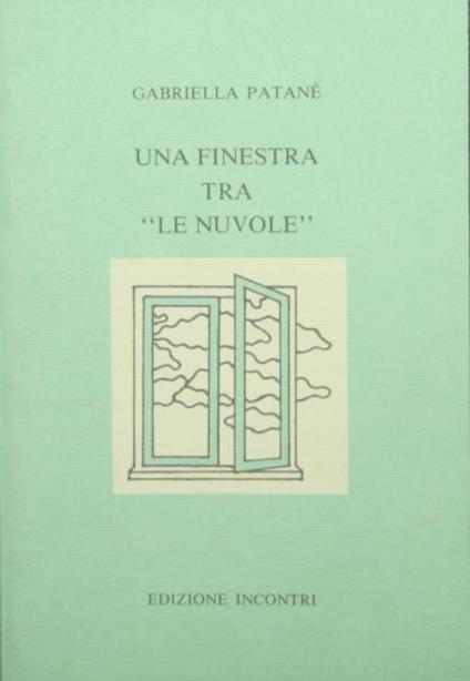 Una finestra tra le nuvole - Gabriella Patanè - copertina