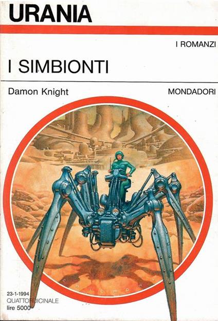 I Simbionti - Damon Knight - copertina