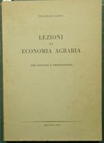 Lezioni di economia agraria. Per studenti e professionisti