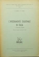 L' insediamento stagionale in Italia. Allevamento pastorale. Norme per eseguire l'esercitazione scritta