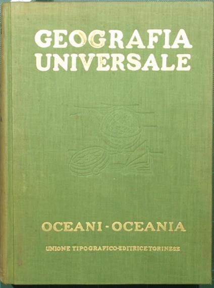 Gli oceani. L'Oceania - Roberto Almagià - copertina