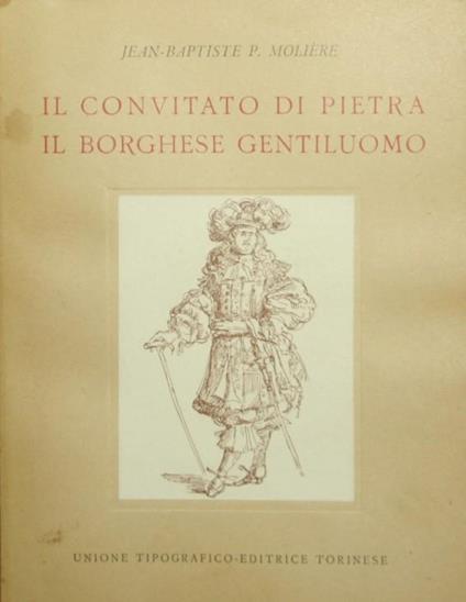 Il convitato di pietra - Il borghese gentiluomo - Molière - copertina