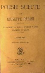 Poesie scelte. Tragedie e poesie. Tragedie, poemi e canti