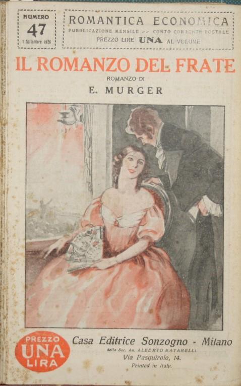 Il romanzo del frate. Romanzo - Henry Murger - copertina