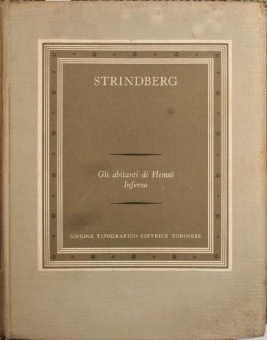Gli abitanti di Hemso. Inferno - August Strindberg - copertina