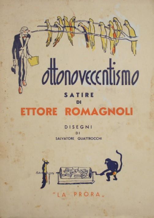 Ottonovecentismo. Satire - Ettore Romagnoli - copertina