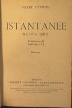 Istantanee. Nuova serie