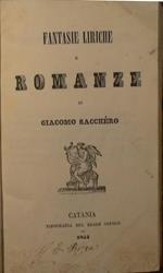 Fantasie liriche e romanze