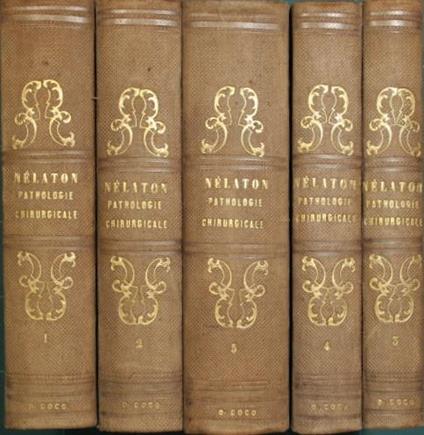 Elèmens de pathologie chirurgicale - A. Nélaton - copertina