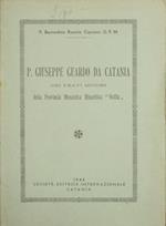 P. Giuseppe Guardo da Catania dei Frati minori. Della Provincia Monastica Minoritica Sicilia