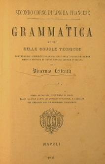 Secondo corso di lingua francese. Grammatica - Vincent Leitenitz - copertina