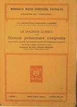 La diagnosi clinica della stenosi polmonare congenita. Con speciale riguardo agli elementi desunti dal flebogramma giugulare